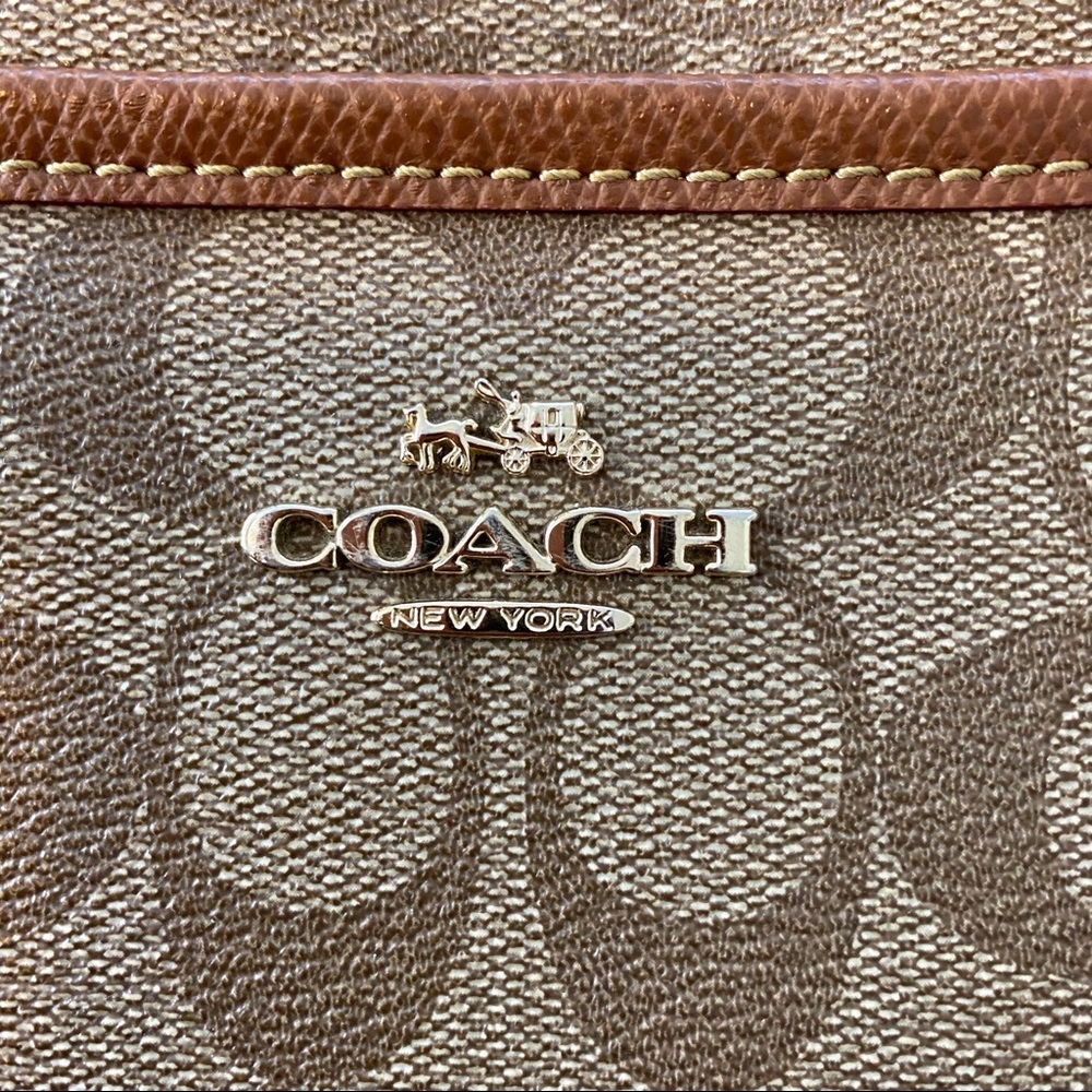 Coach Crossbody In Signature Canvas - Picture 4 of 7